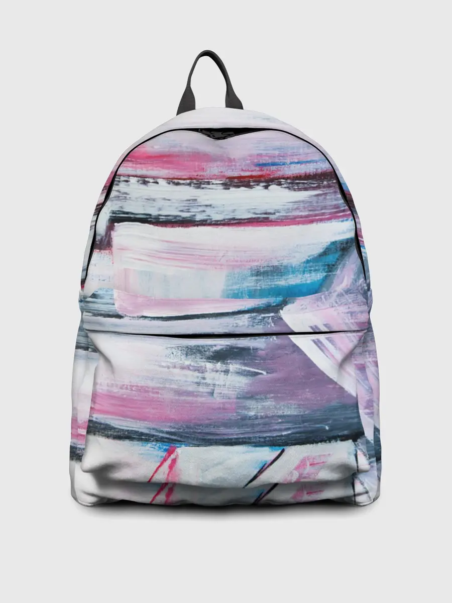 Рюкзак джинсовый / Цветные мелки