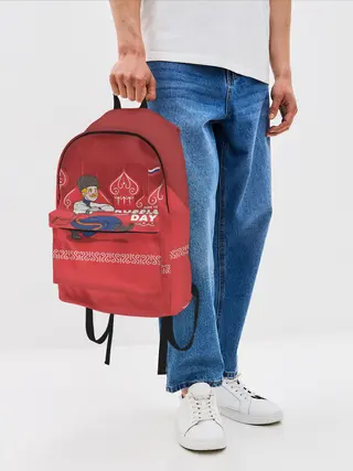 Рюкзак джинсовый / День России