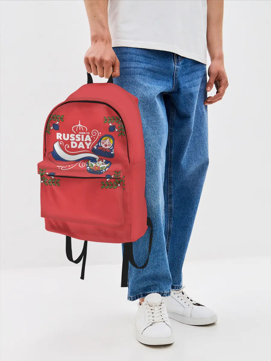 Рюкзак джинсовый / Russian Day