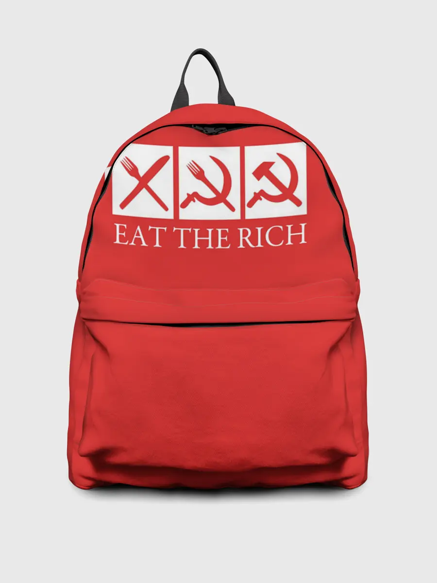 Рюкзак джинсовый / Eat The Rich