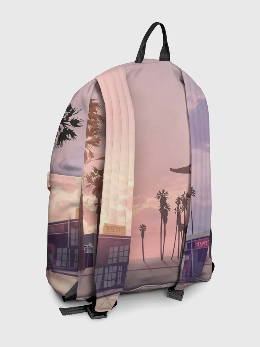 Рюкзак джинсовый / Grand Theft Auto V девушка