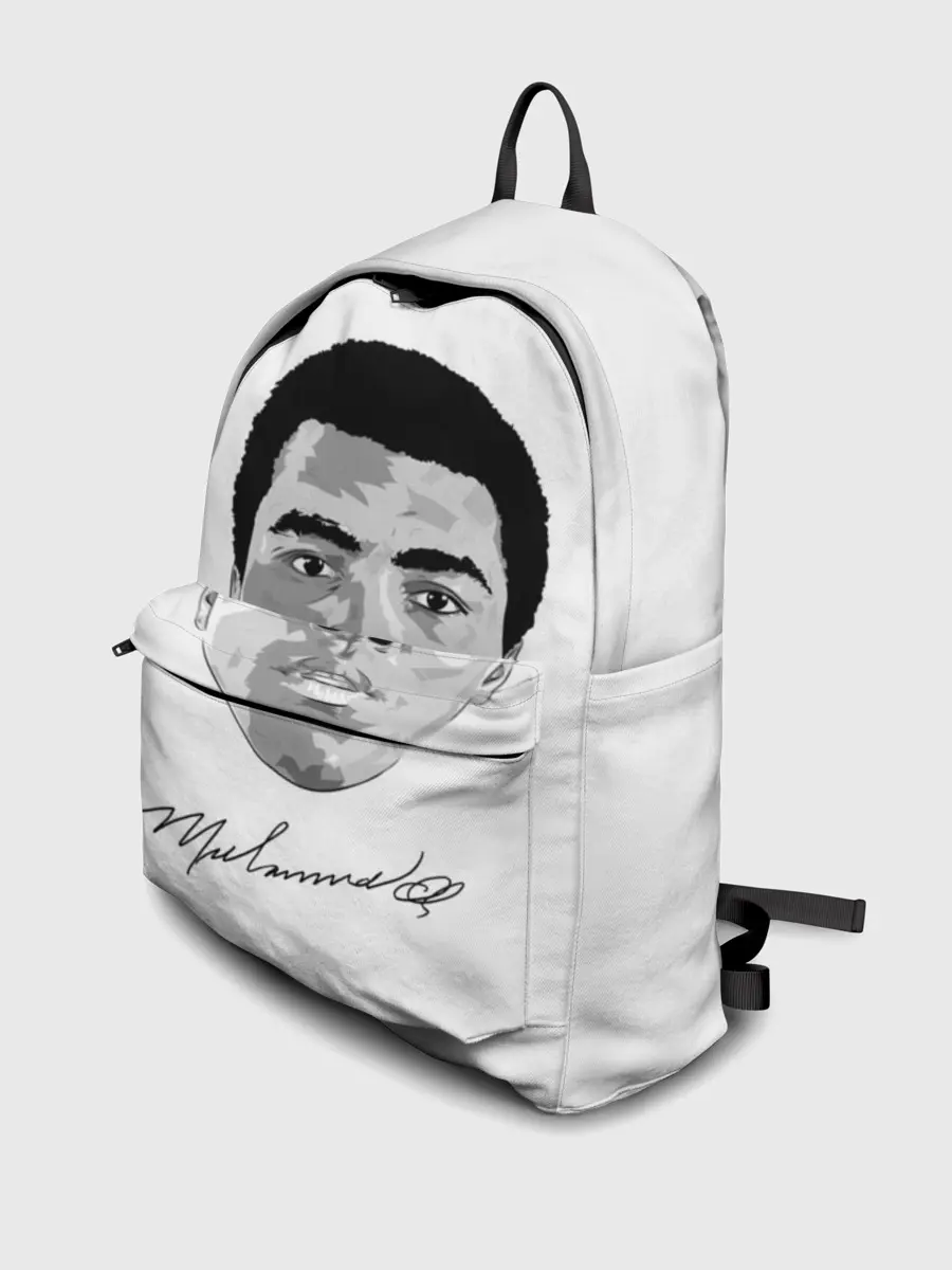 Рюкзак джинсовый / Мухаммед Али