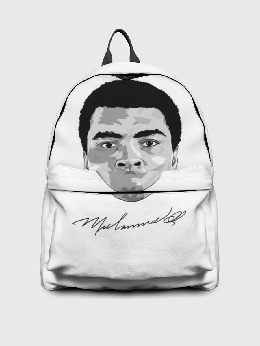 Рюкзак джинсовый / Мухаммед Али