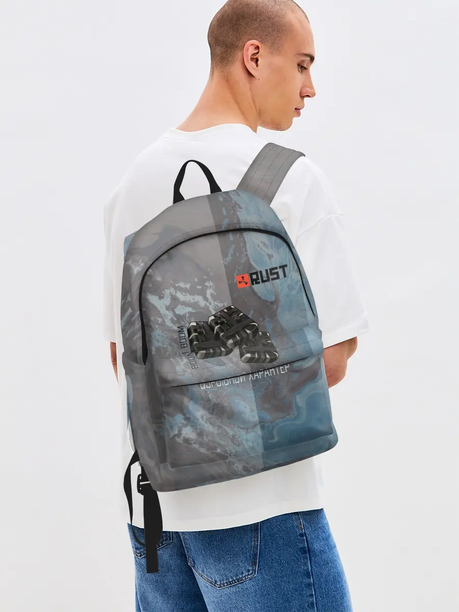 Рюкзак джинсовый / Rust | Взрыв С4 | Раст