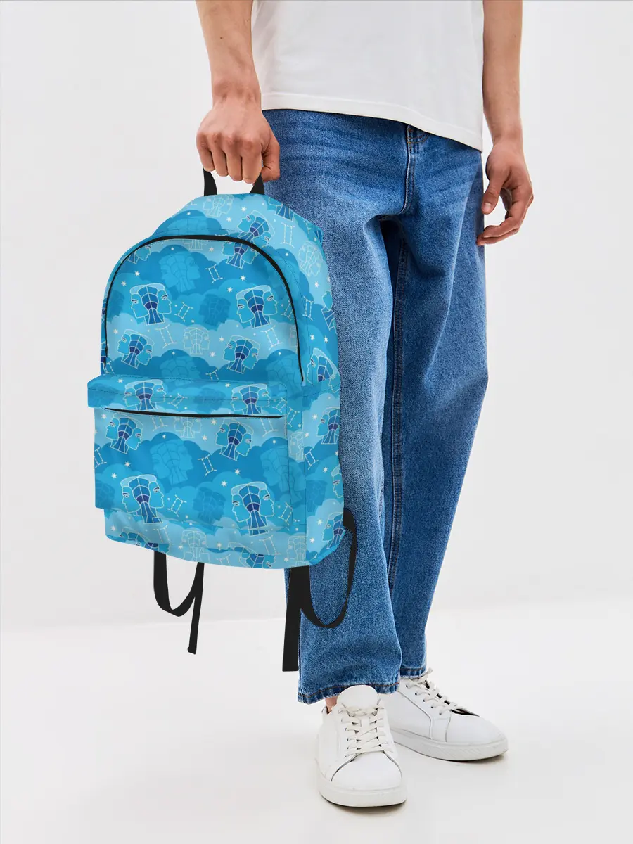 Рюкзак джинсовый / Близнецы