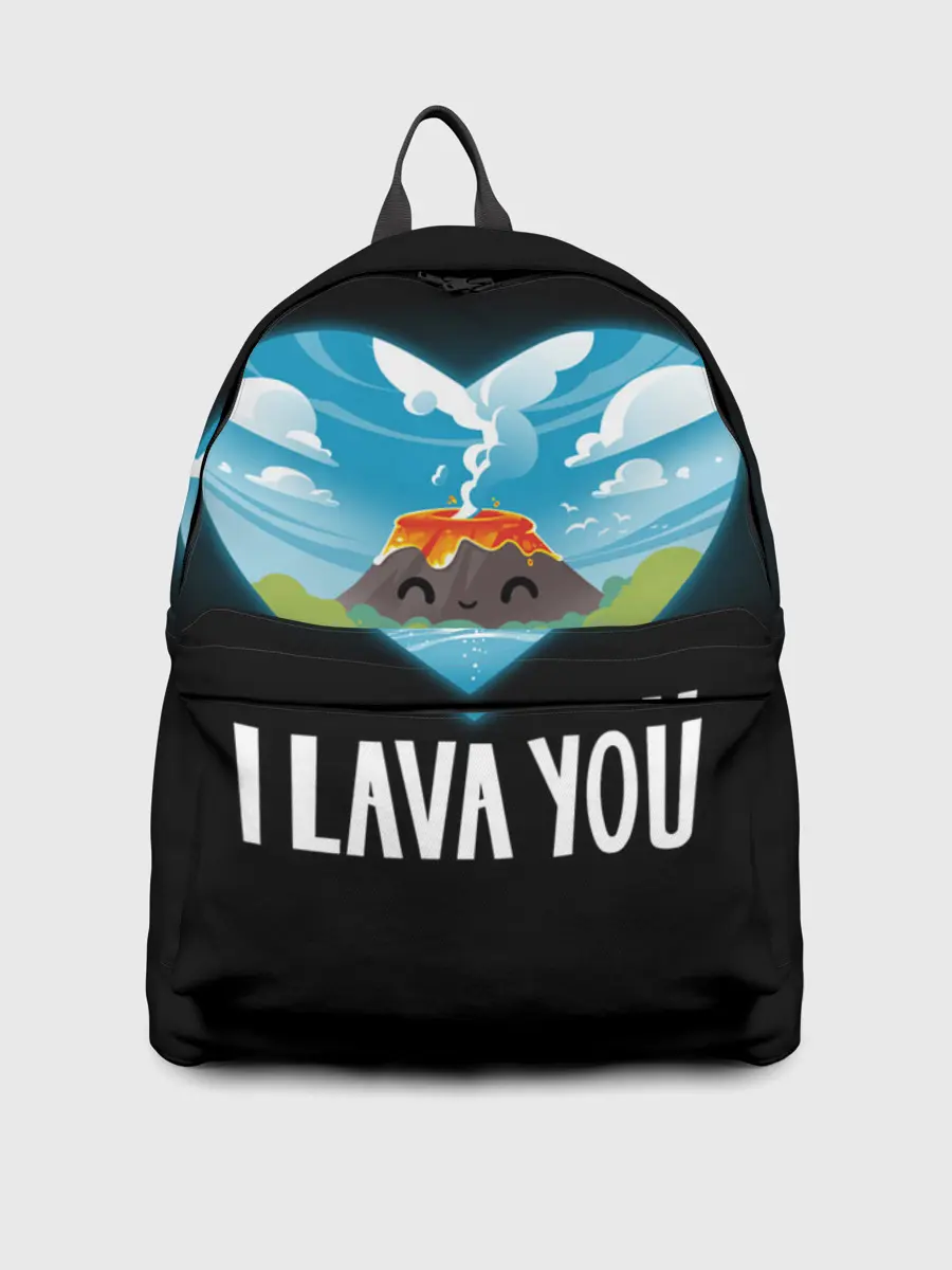 Рюкзак джинсовый / I lava you