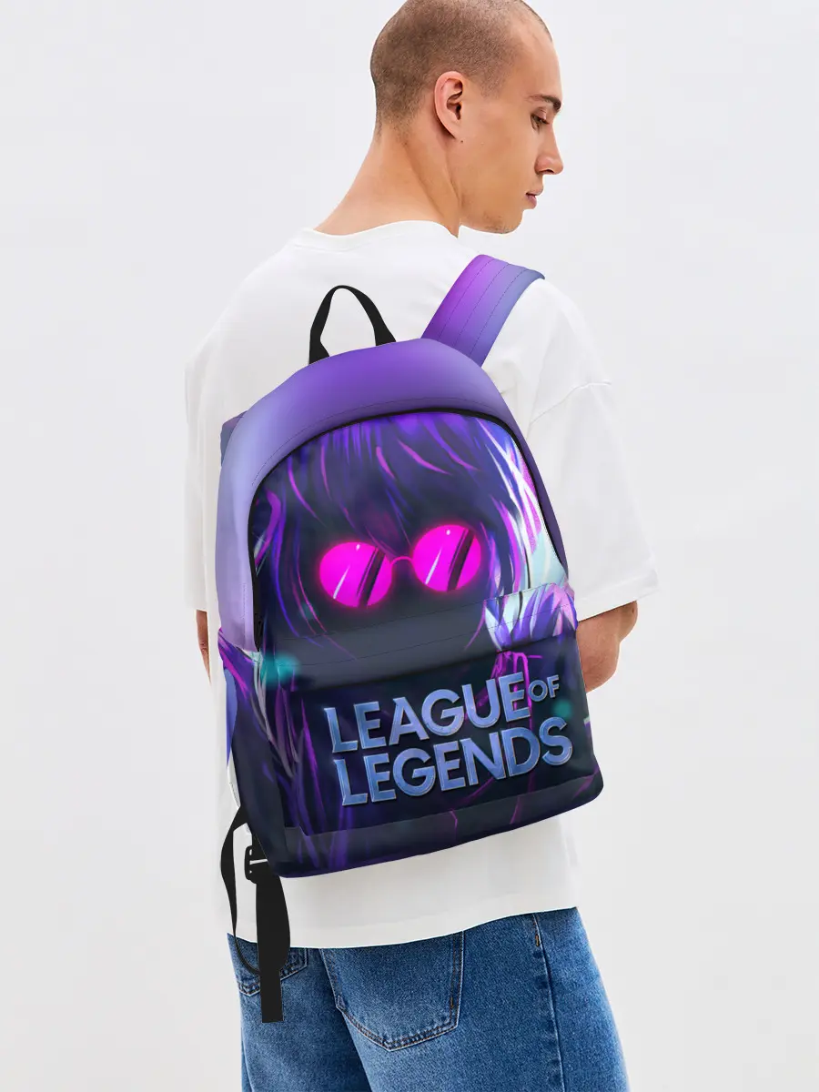 Рюкзак джинсовый / Evelynn | LOL