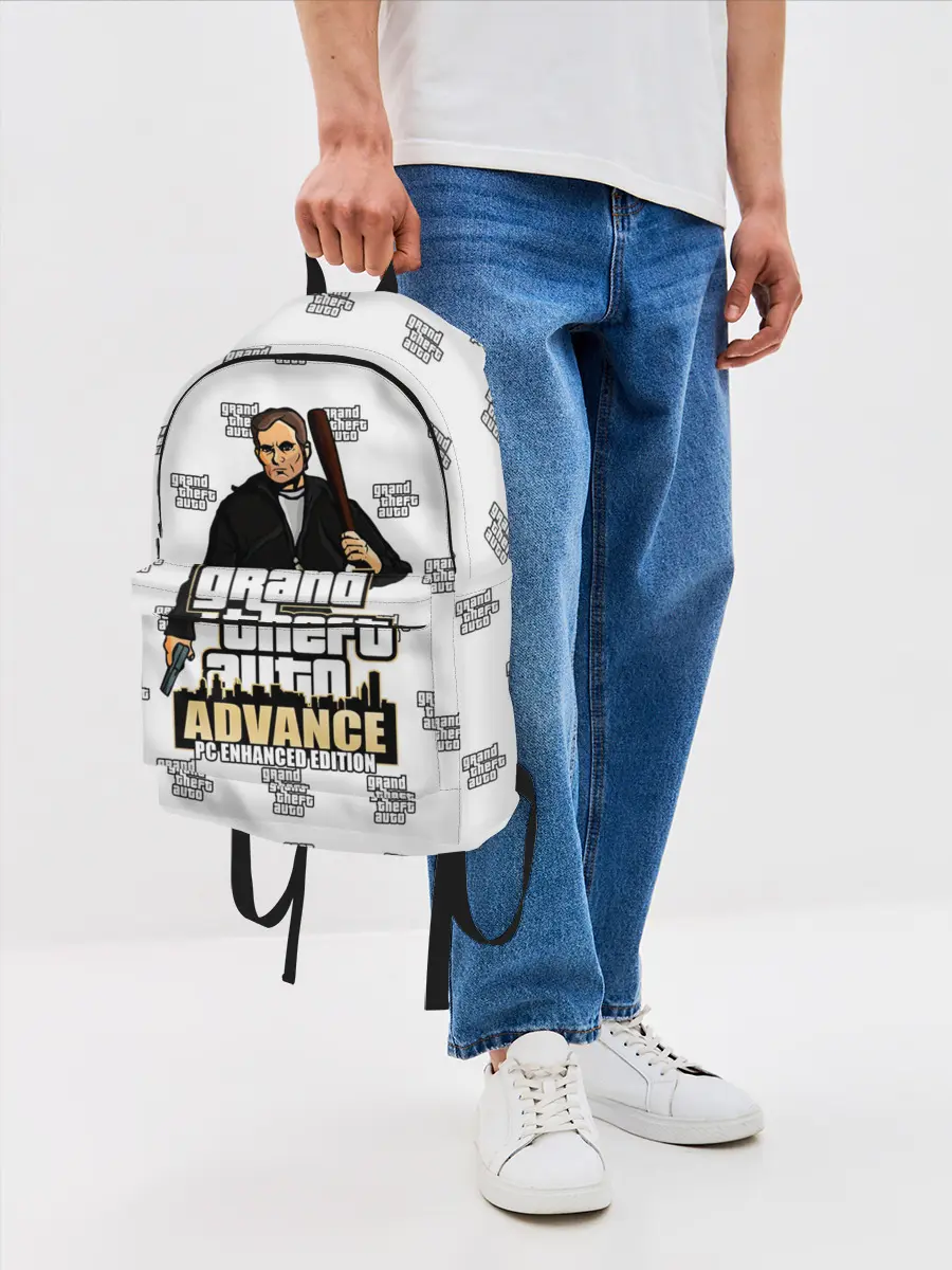 Рюкзак джинсовый / Grand Theft Auto ADVANCE