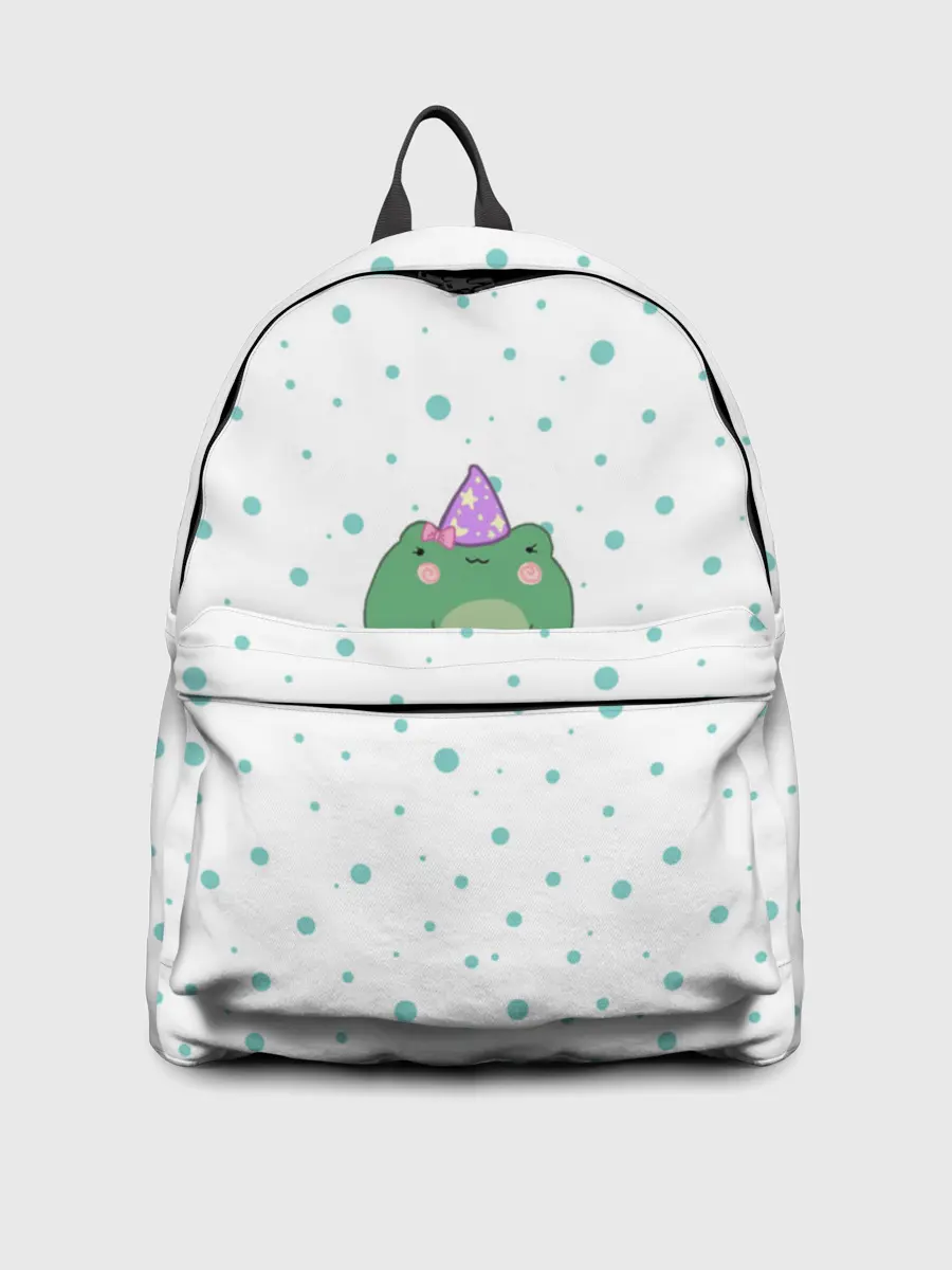 Рюкзак джинсовый / лягушка-маг