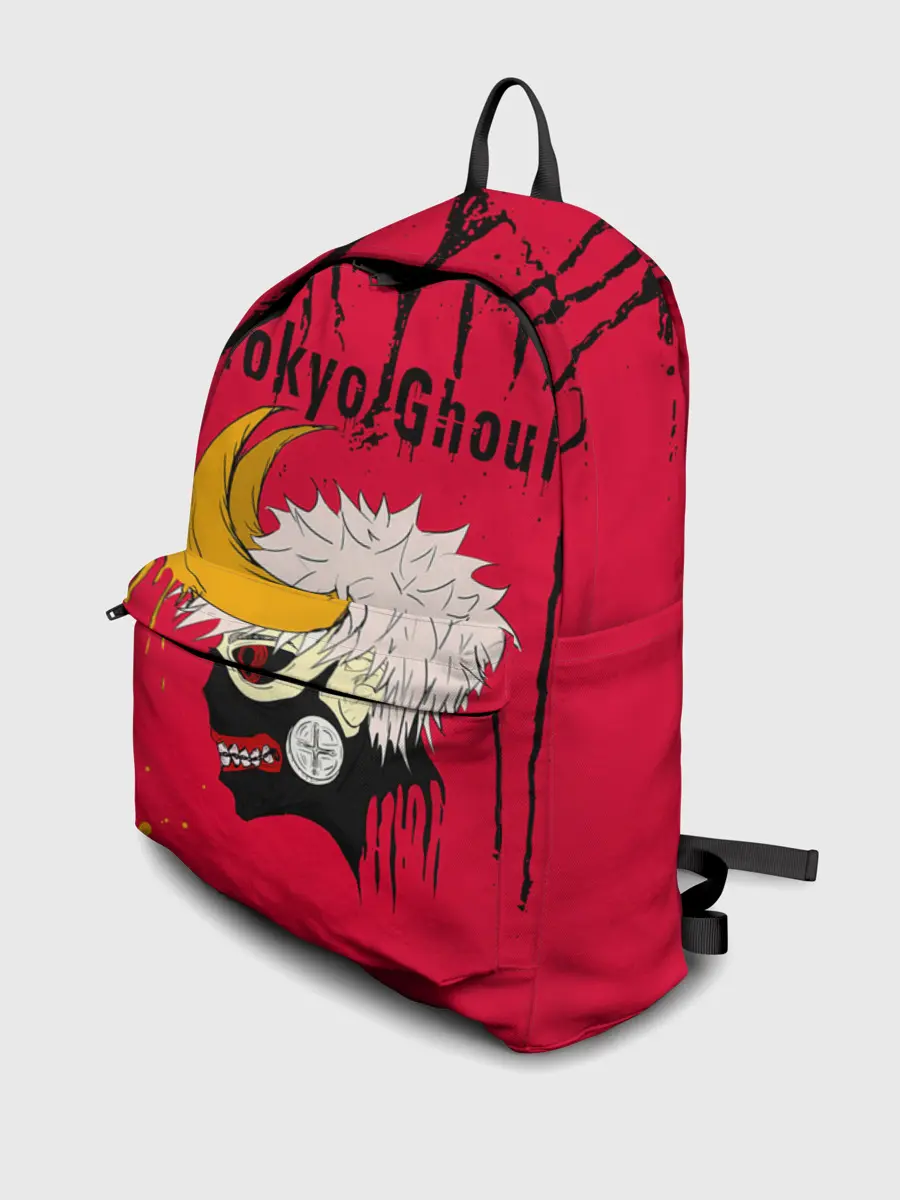 Рюкзак джинсовый / Токийский гуль рогатый