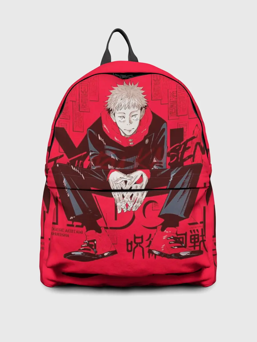 Рюкзак джинсовый / Итадори Юдзи Магическая Битва