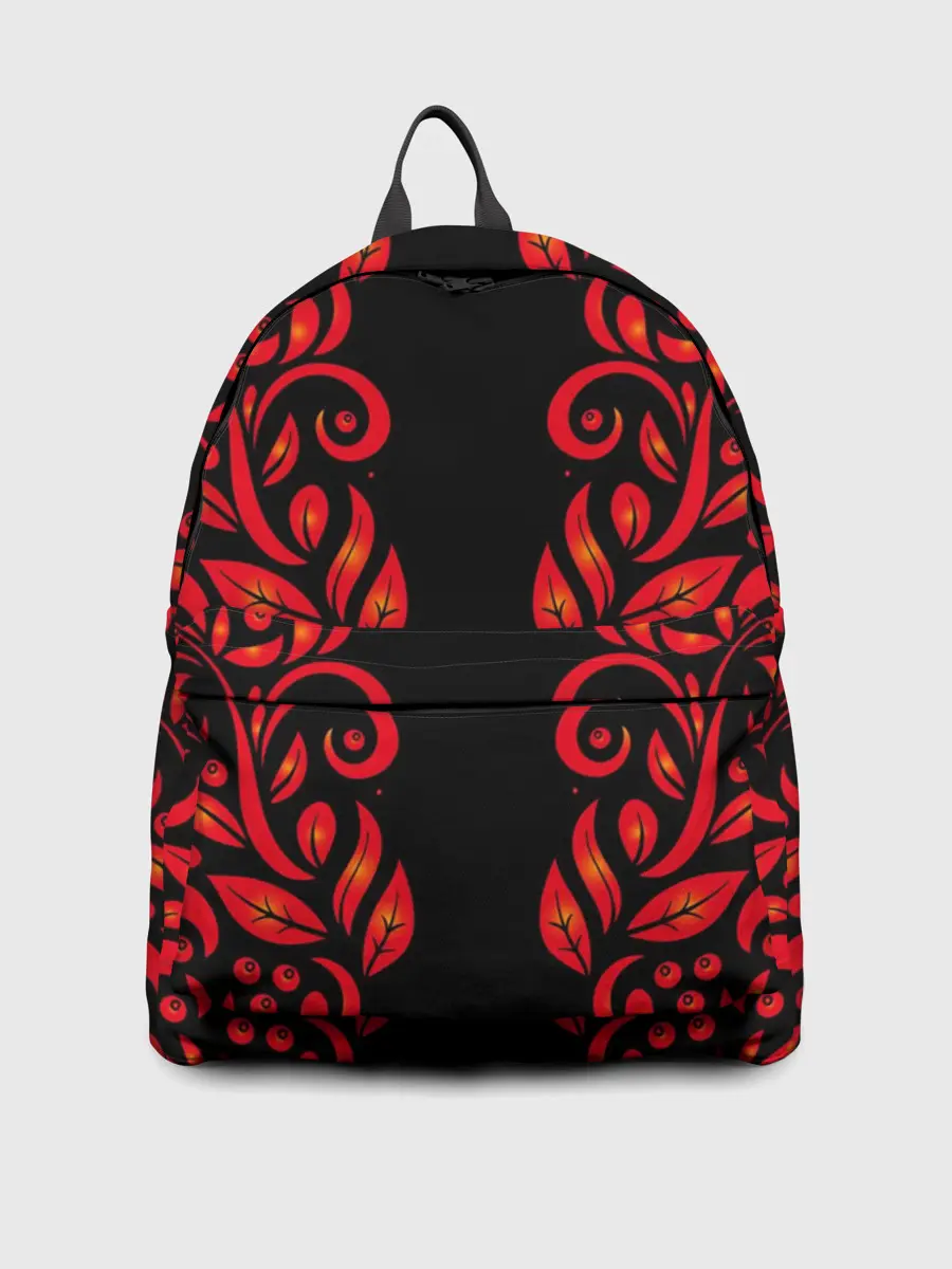 Рюкзак джинсовый / ХОХЛОМА