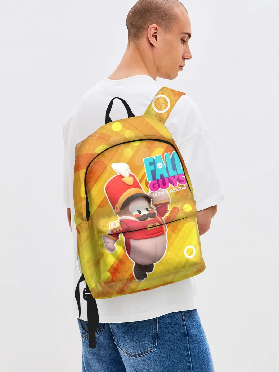 Рюкзак джинсовый / FALL GUYS | Щелкунчик