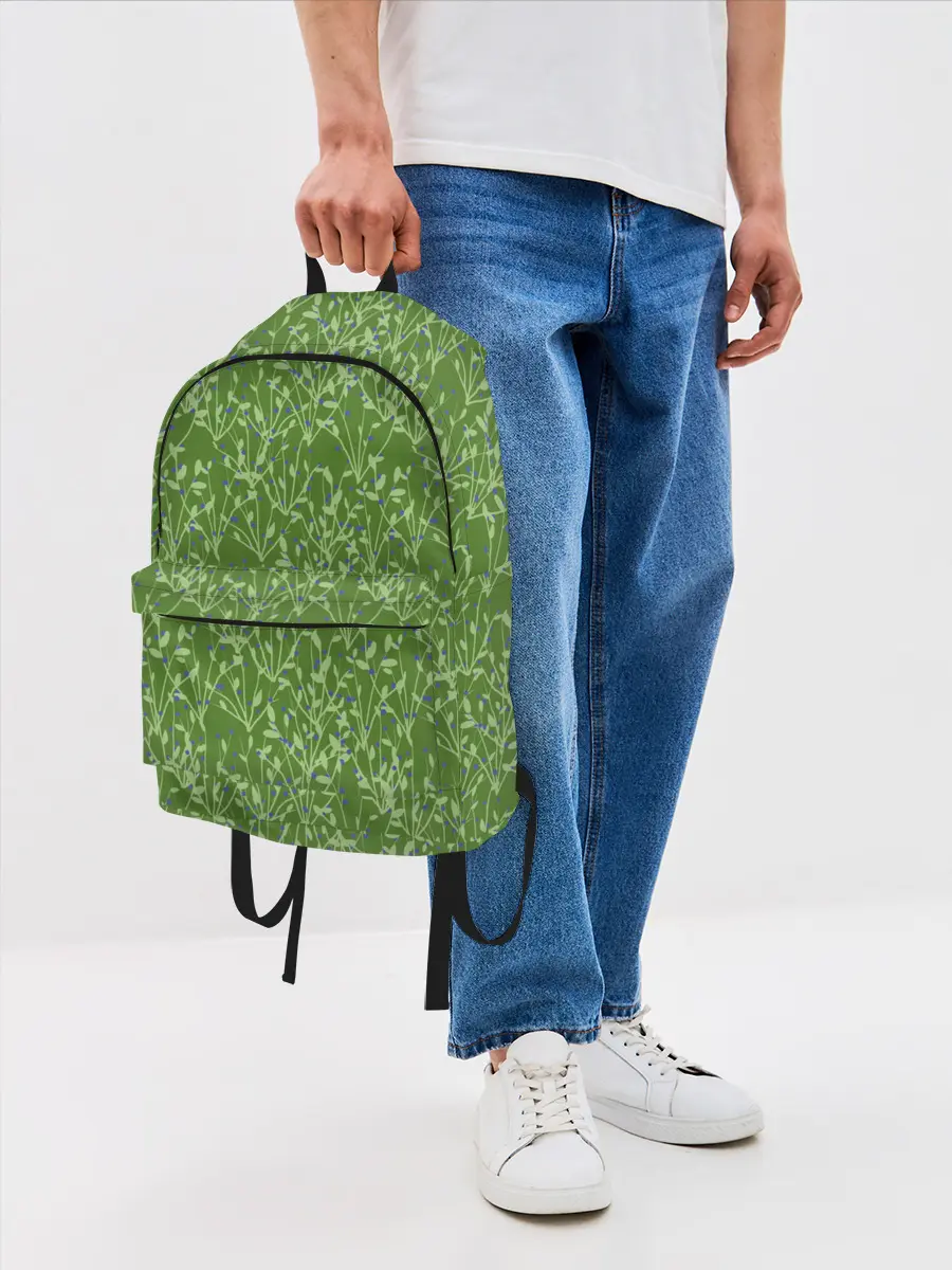 Рюкзак джинсовый / Черника