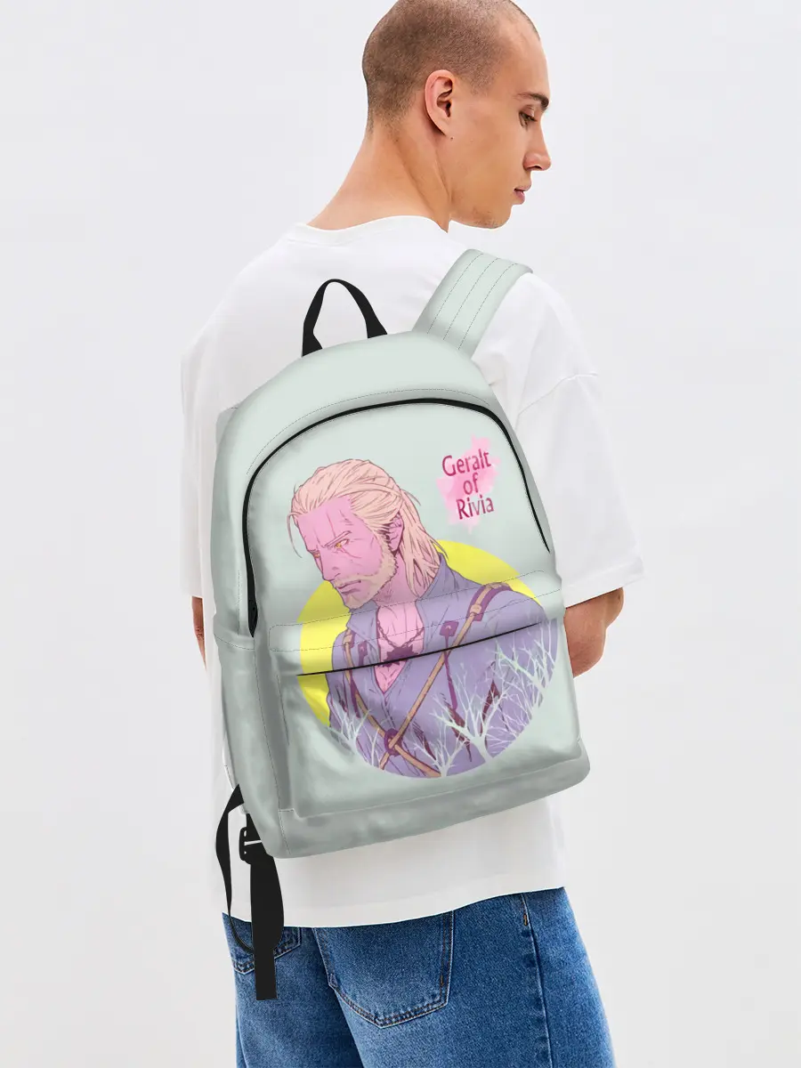 Рюкзак джинсовый / Geralt of Rivia | Ведьмак