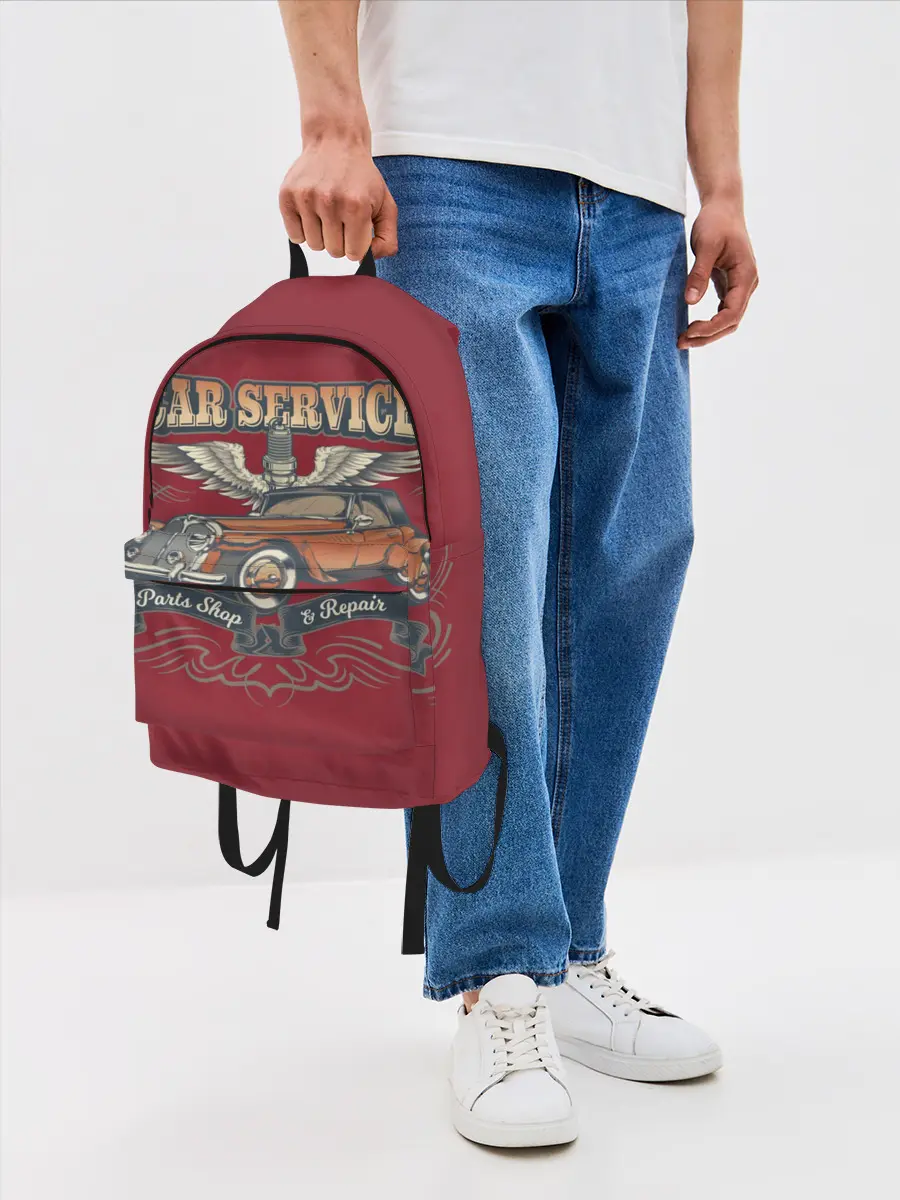 Рюкзак джинсовый / CAR SERVICE