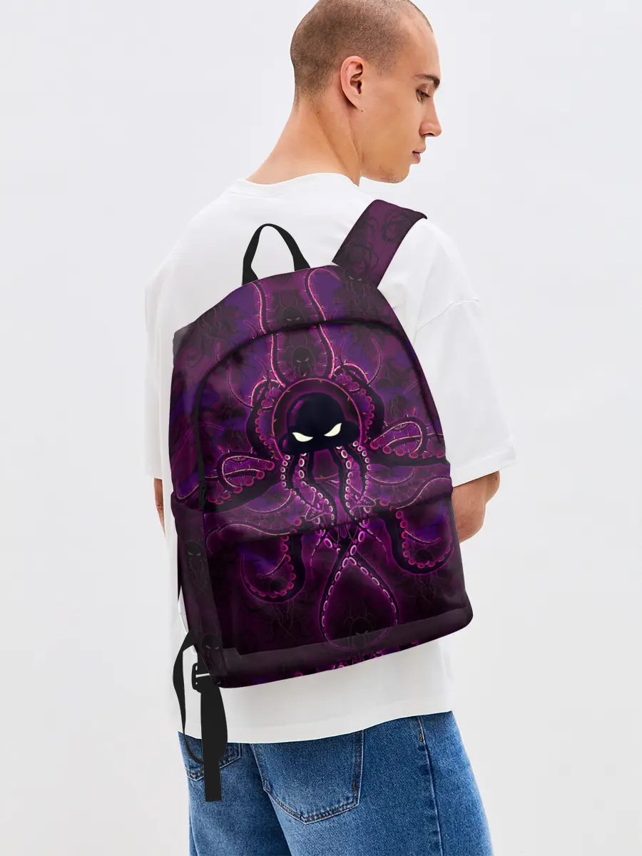 Рюкзак джинсовый / octopus | осьминог