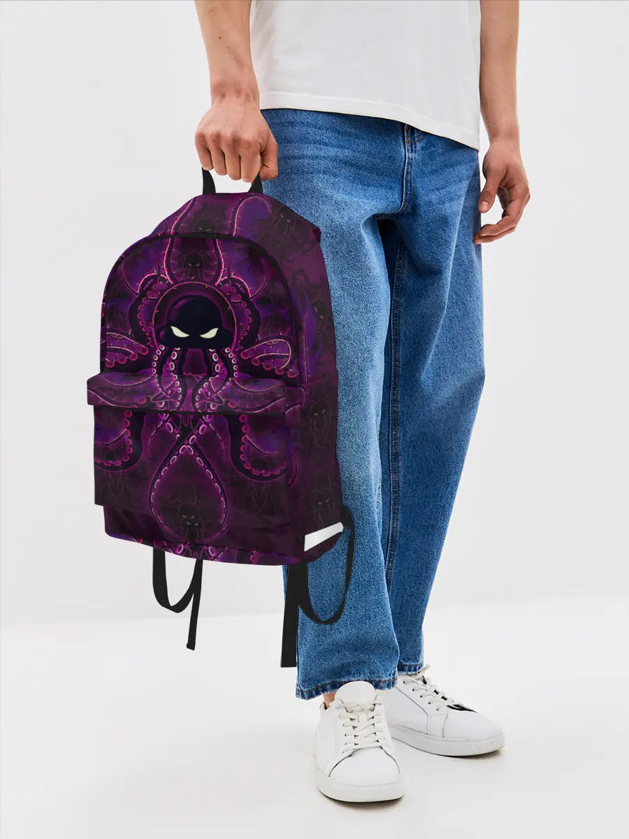 Рюкзак джинсовый / octopus | осьминог