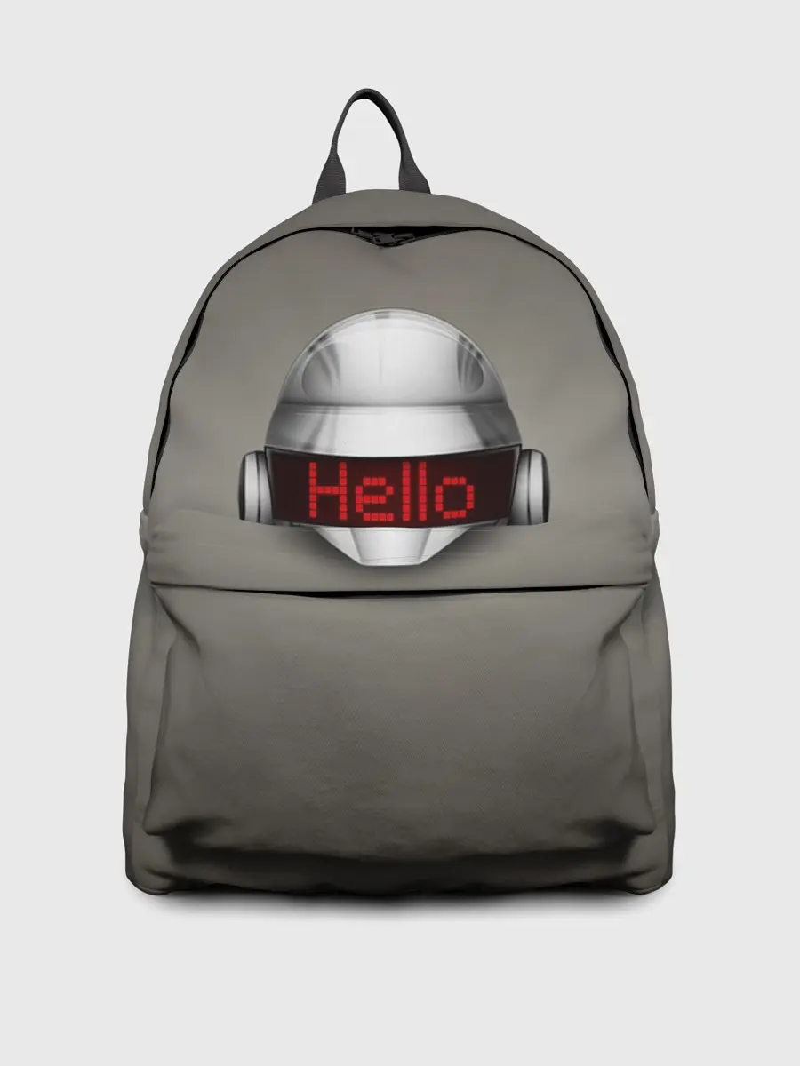 Рюкзак джинсовый / Daft Punk | Hello