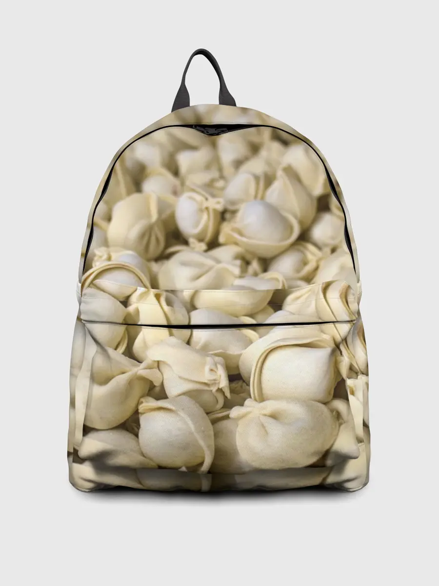 Рюкзак джинсовый / Пельмени