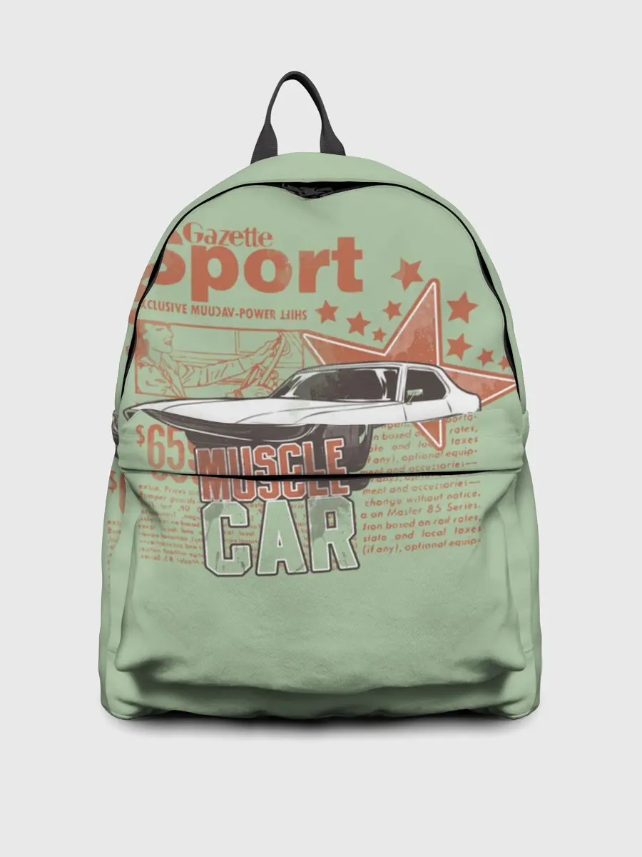 Рюкзак джинсовый / Muscle car