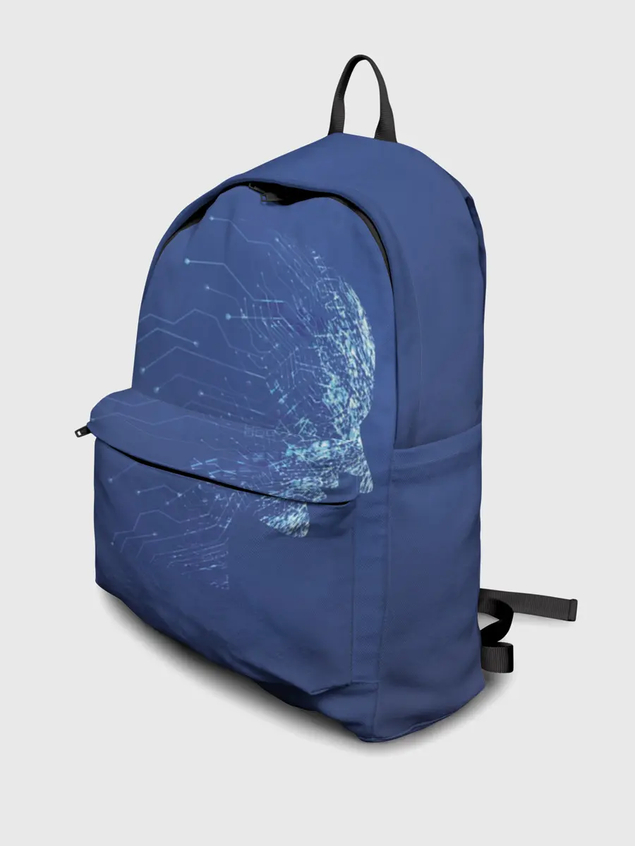 Рюкзак джинсовый / Digital face
