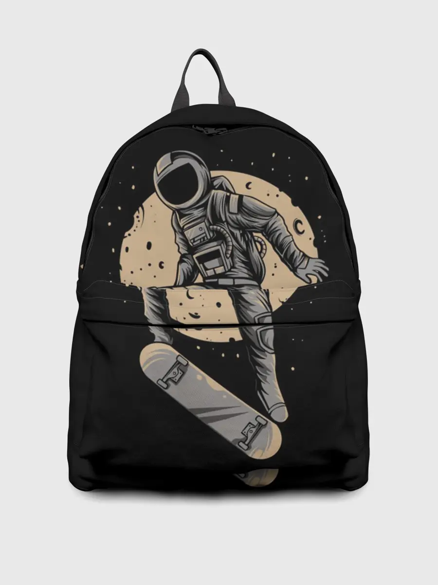 Рюкзак джинсовый / Космический Скейтер