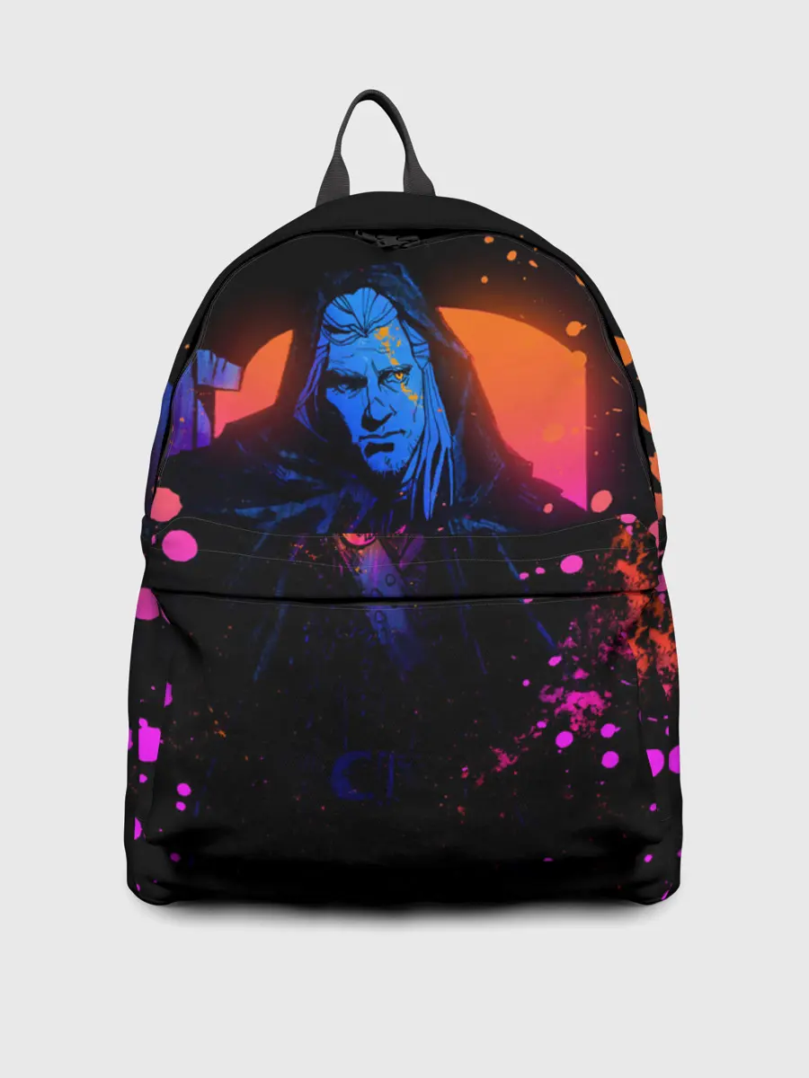 Рюкзак джинсовый / Ведьмак в таверне