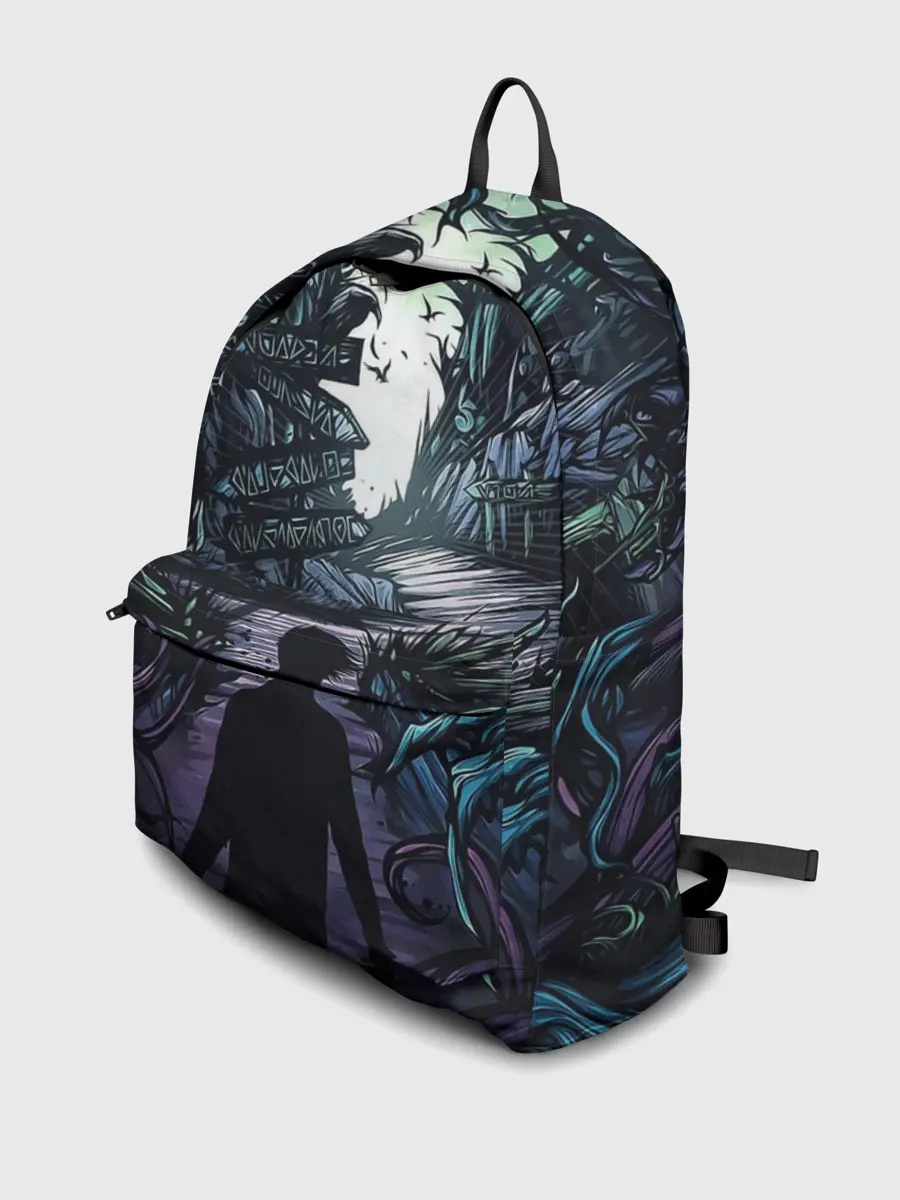 Рюкзак джинсовый / Мистический Лес