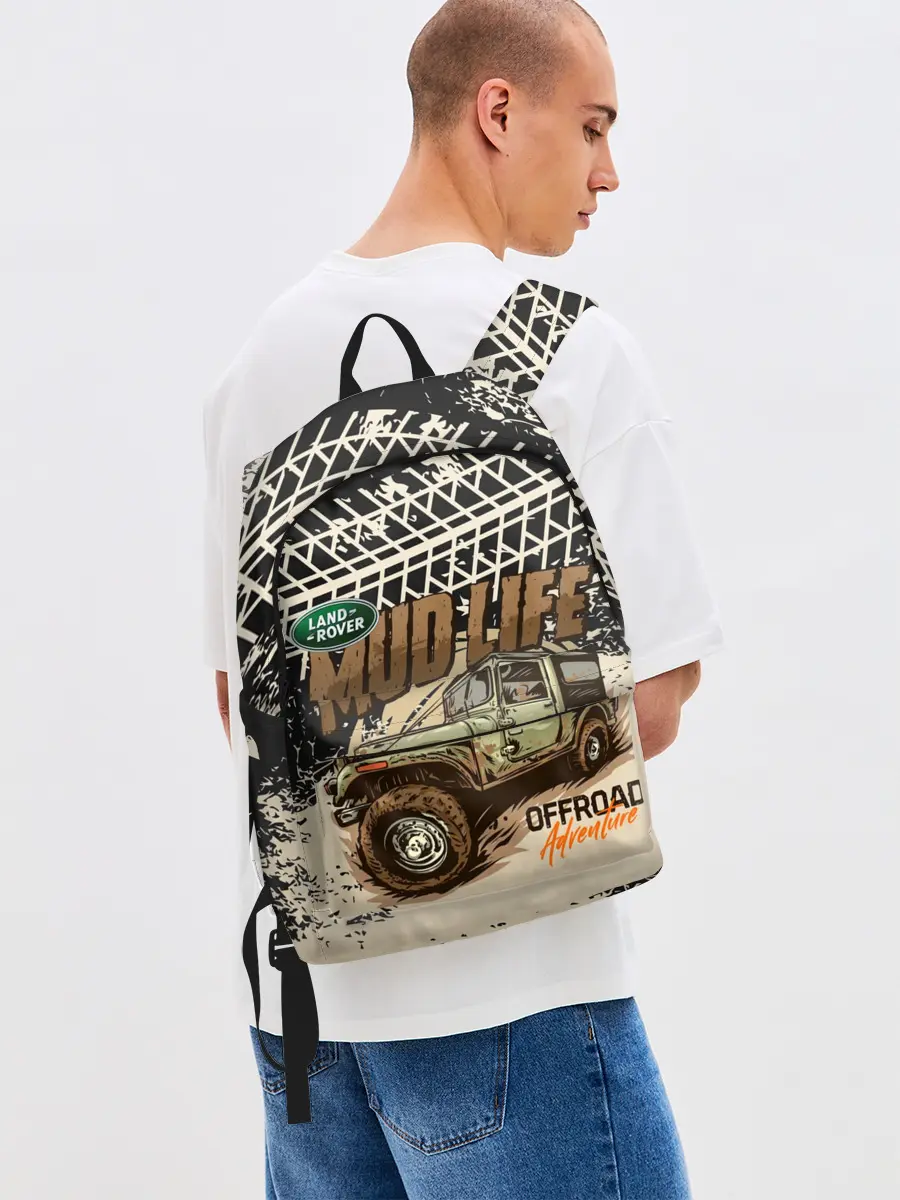 Рюкзак джинсовый / LAND ROVER