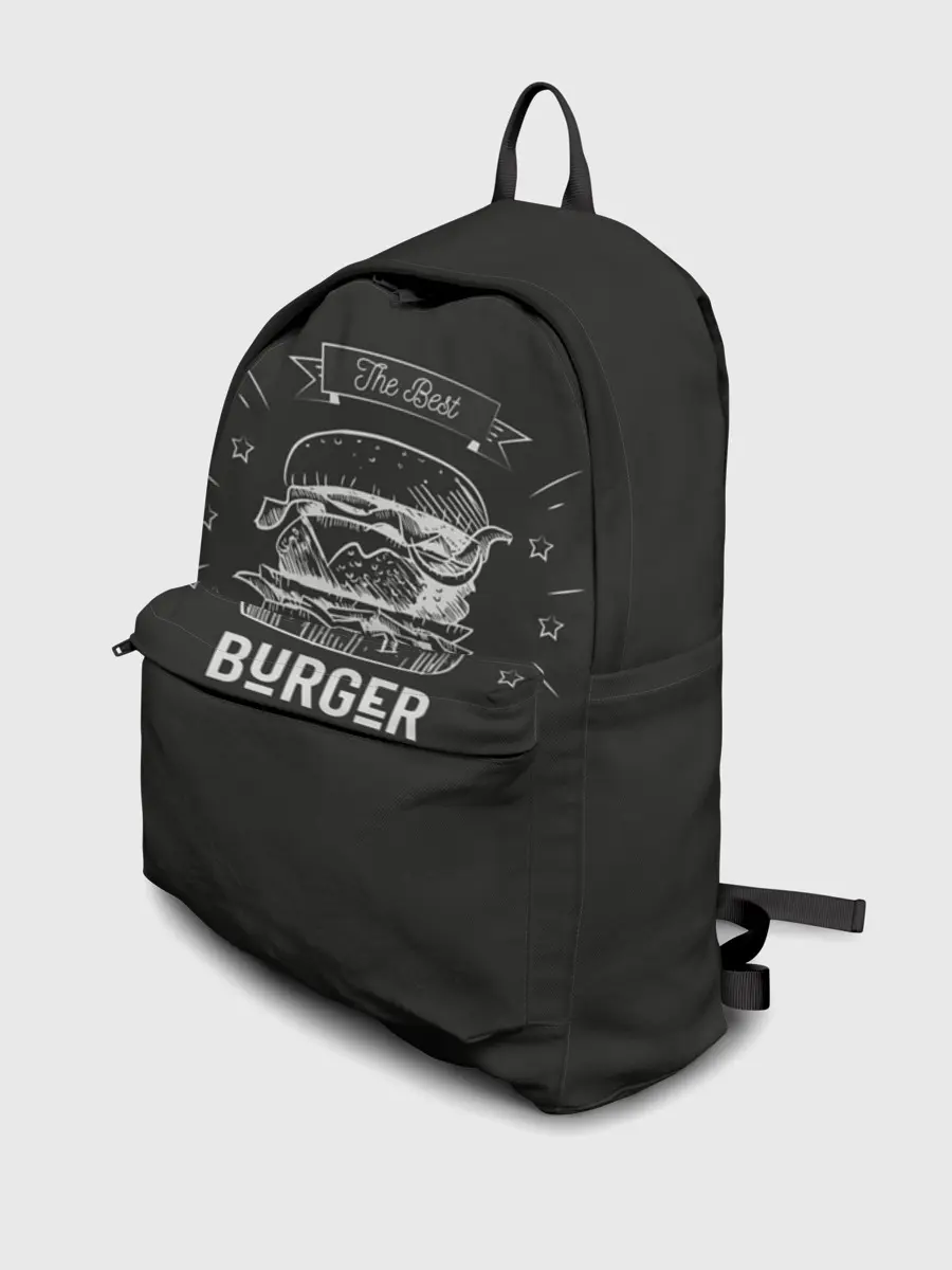 Рюкзак джинсовый / Бургер