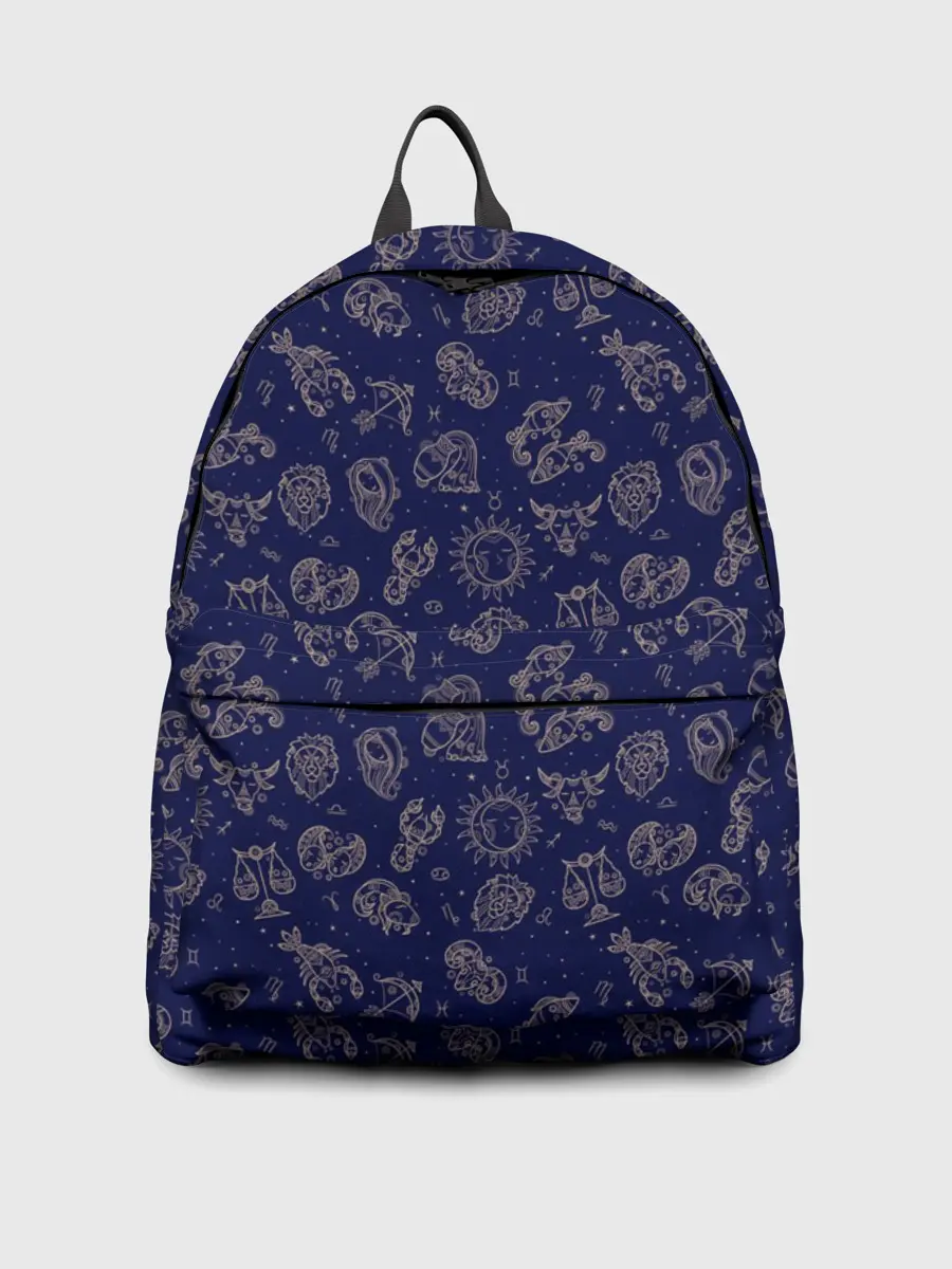 Рюкзак джинсовый / Знаки Зодиака