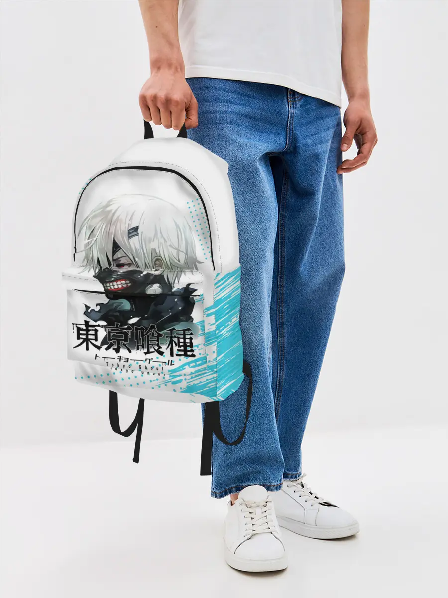 Рюкзак джинсовый / Канеки Кен