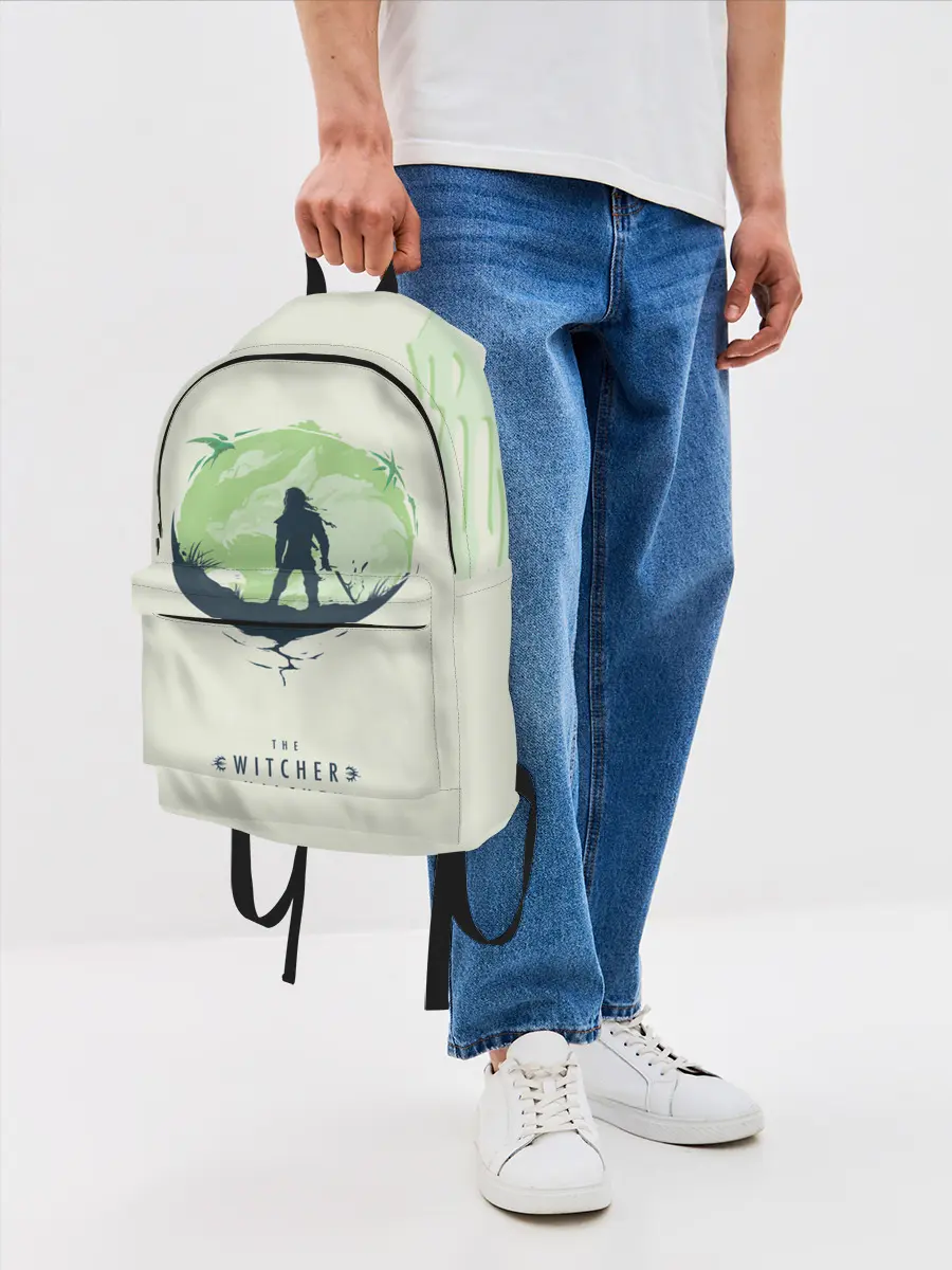 Рюкзак джинсовый / Школа волка