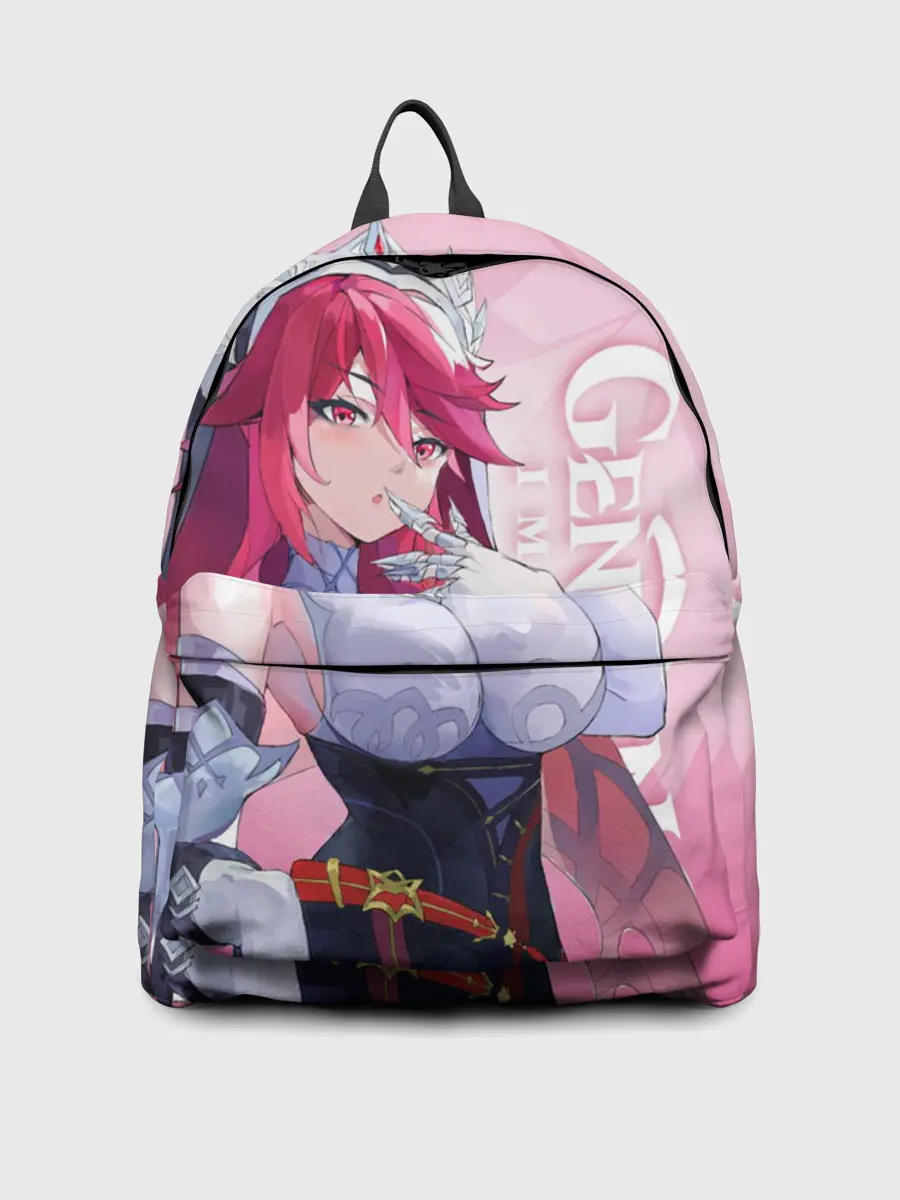 Рюкзак джинсовый / GENSHIN IMPACT, РОЗАРИЯ