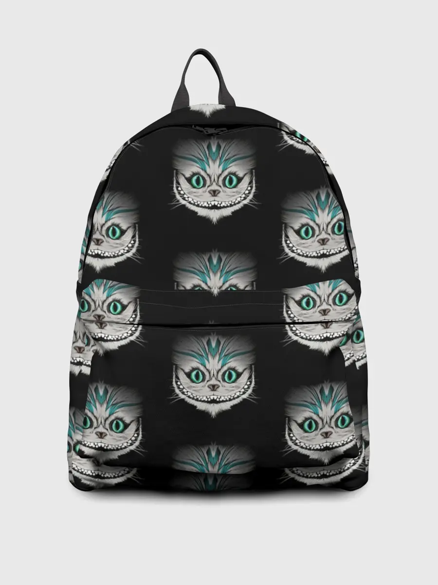 Рюкзак джинсовый / Чеширские котики