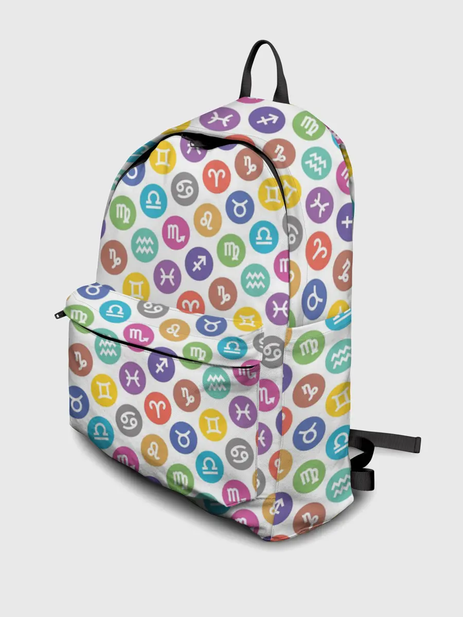 Рюкзак джинсовый / Знаки Зодиака