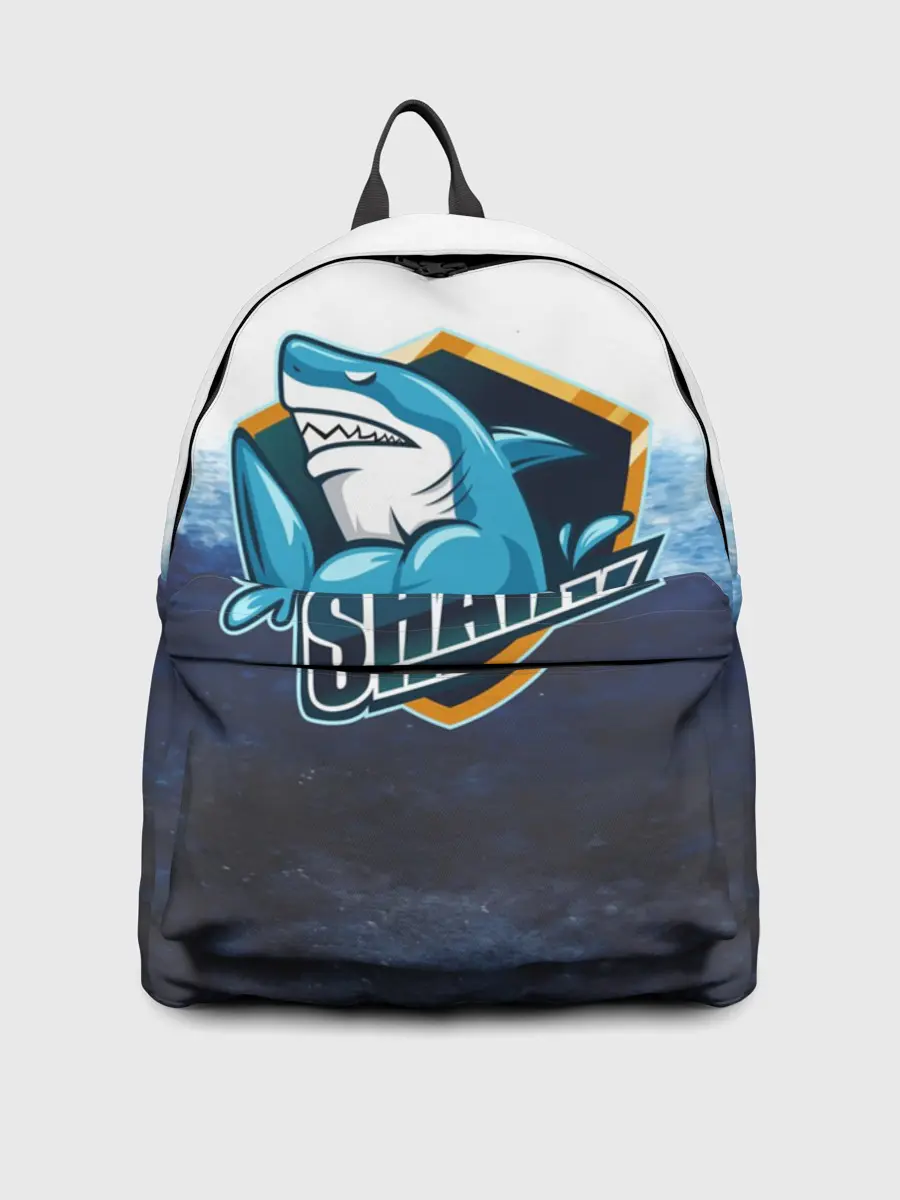 Рюкзак джинсовый / Акула