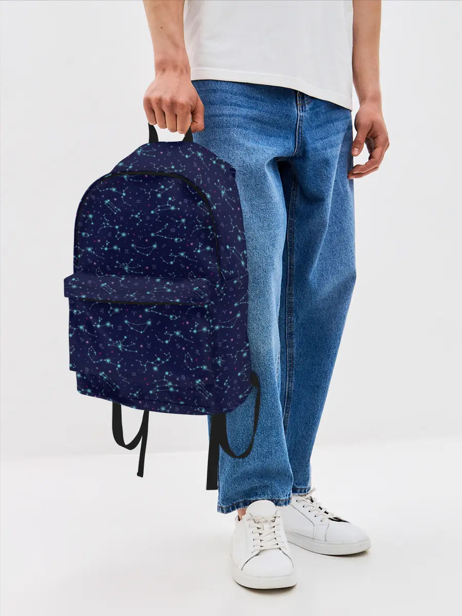 Рюкзак джинсовый / Знаки Зодиака