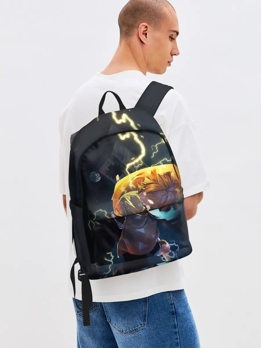 Рюкзак джинсовый / ЗЕНИЦУ АКАЦУМА | ZENITSU