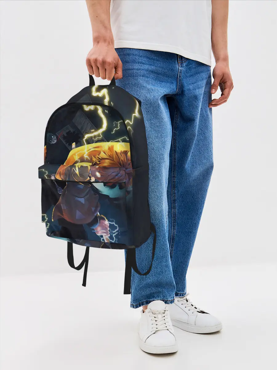 Рюкзак джинсовый / ЗЕНИЦУ АКАЦУМА | ZENITSU