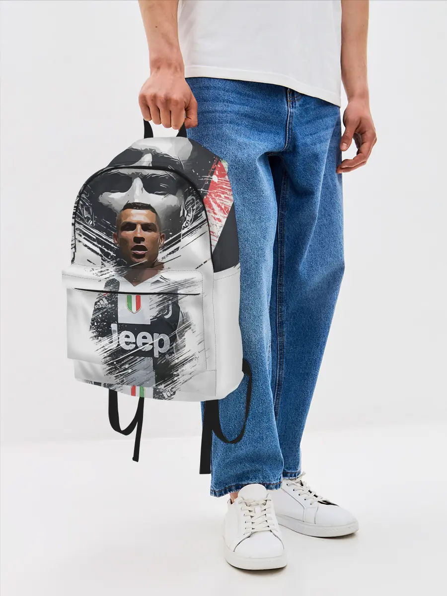 Рюкзак джинсовый / Криштиану Роналду
