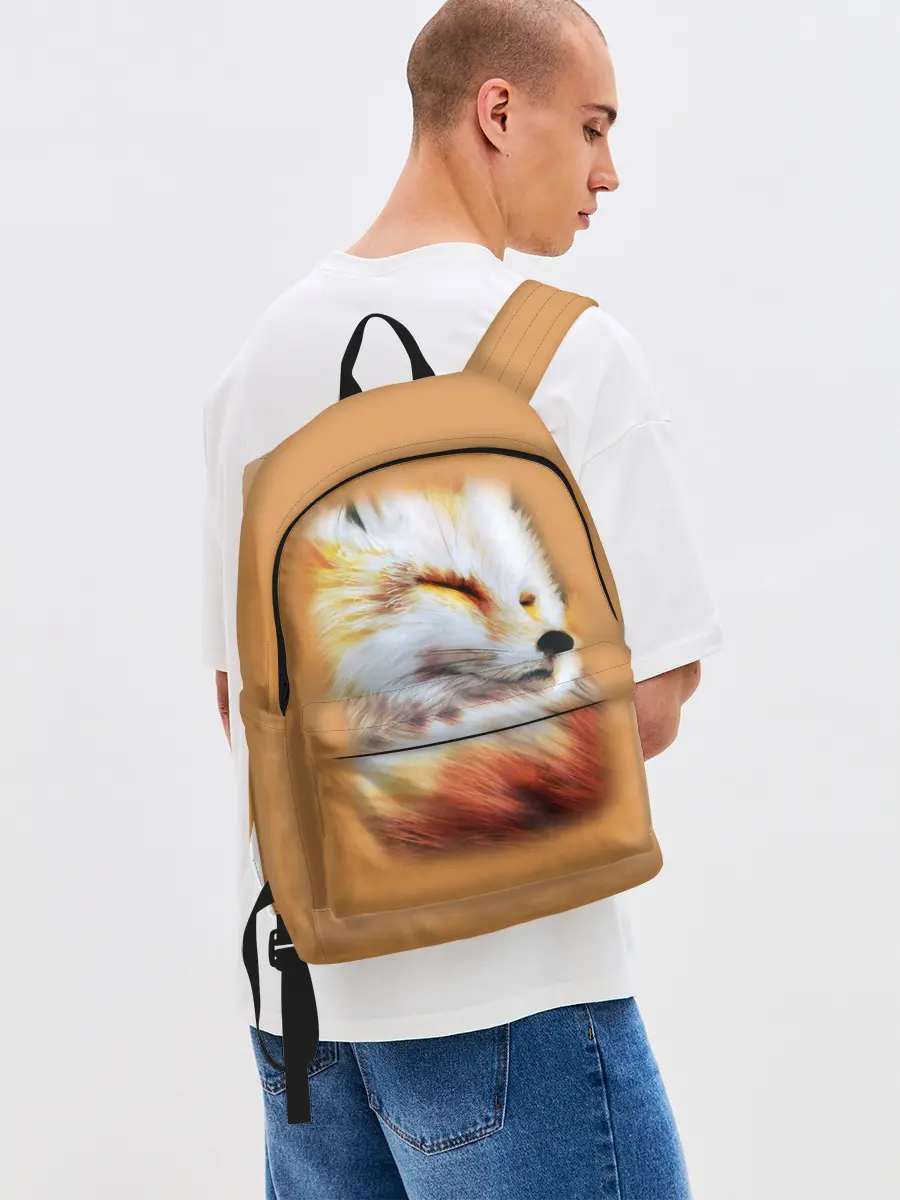 Рюкзак джинсовый / Лисичка