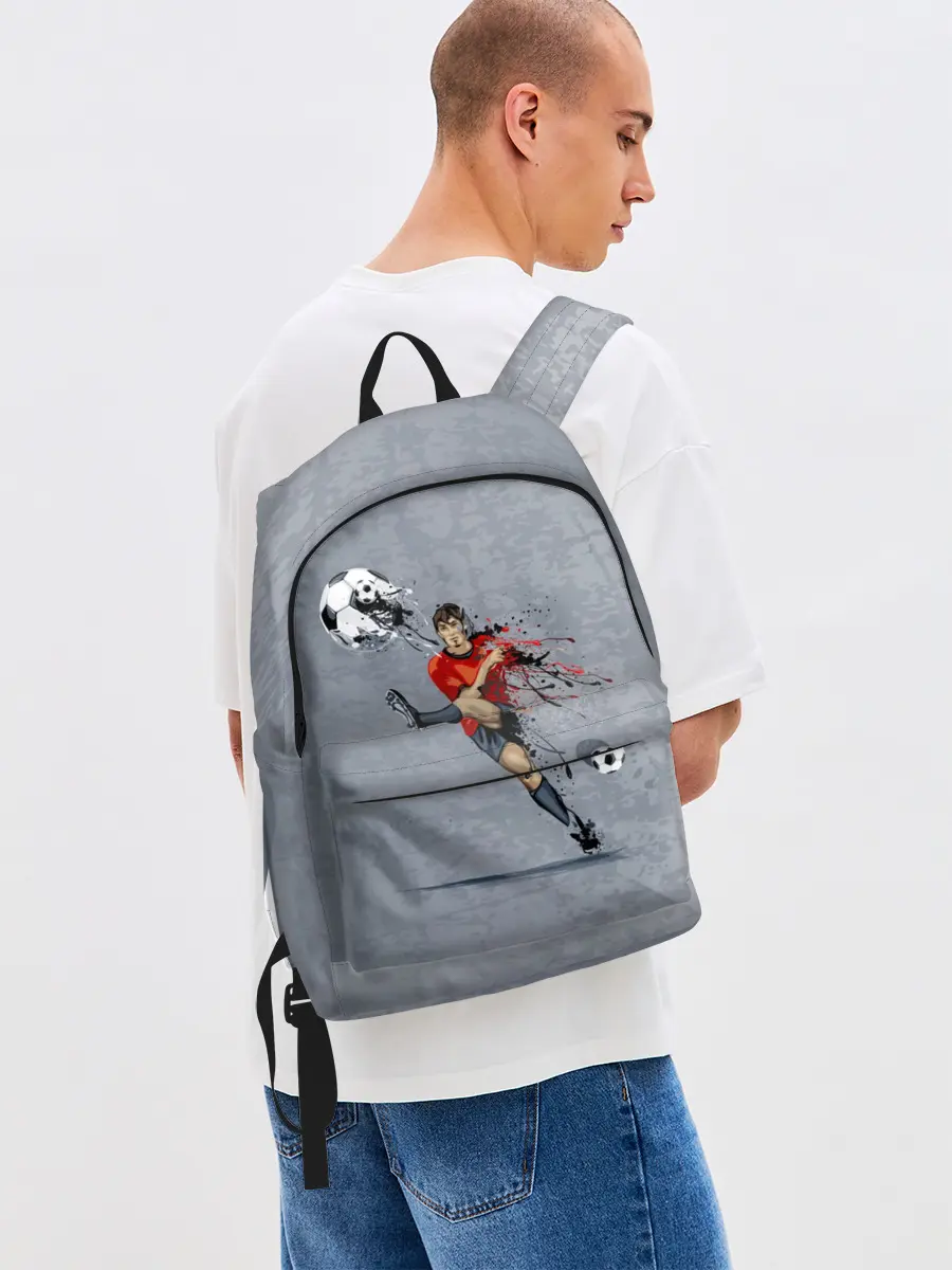 Рюкзак джинсовый / Футбол