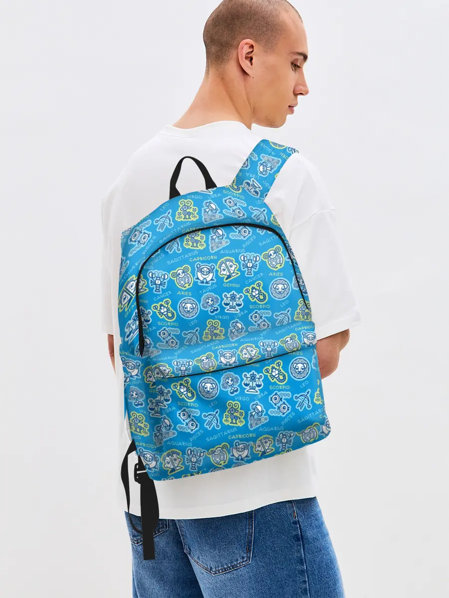 Рюкзак джинсовый / Знаки Зодиака