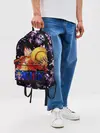Рюкзак джинсовый / Луффи One Piece | Glitch