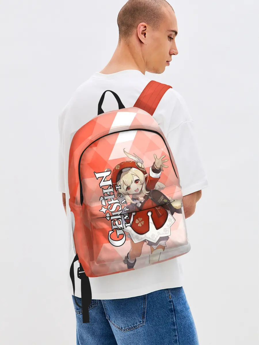 Рюкзак джинсовый / GENSHIN IMPACT КЛИ