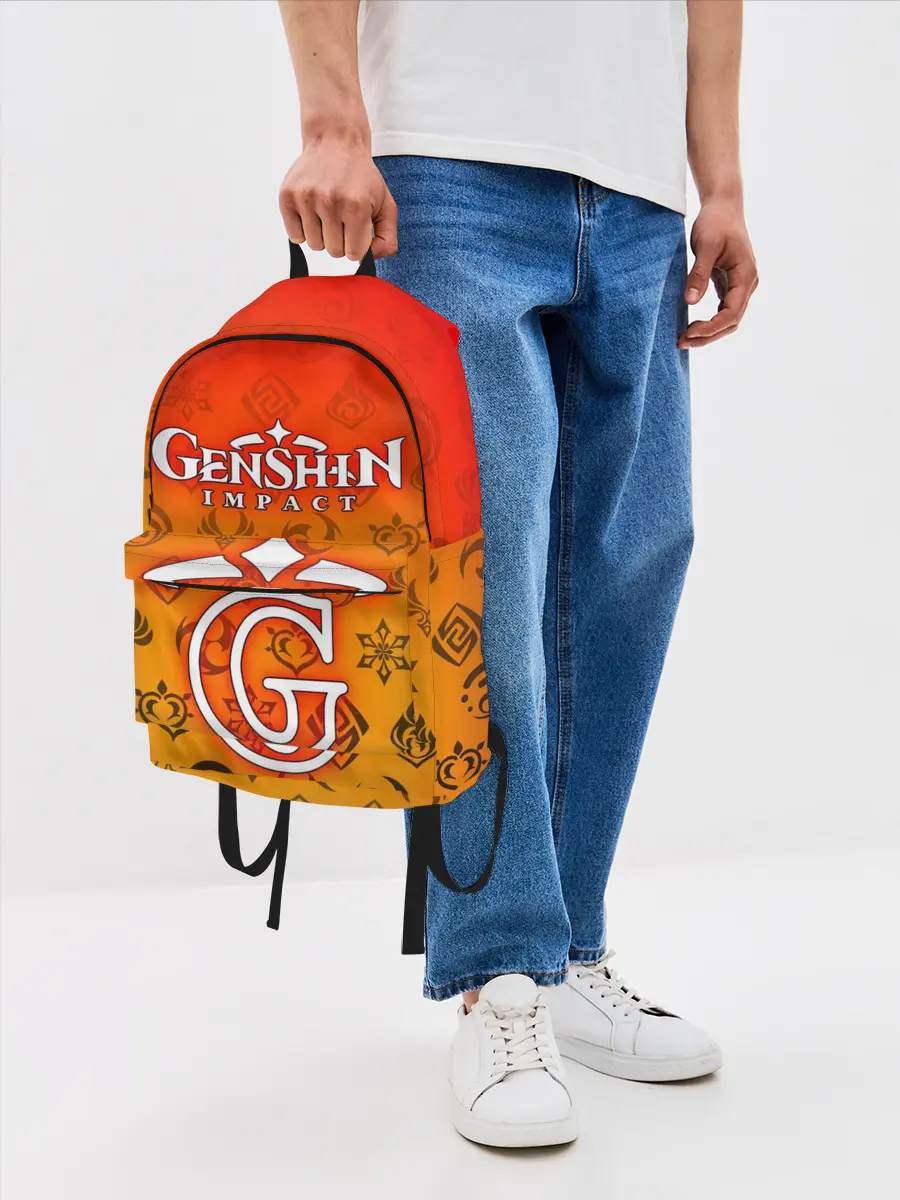 Рюкзак джинсовый / GENSHIN IMPACT