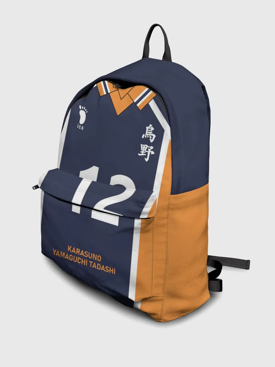 Рюкзак джинсовый / KARASUNO 12 | ФОРМА КАРАСУНО