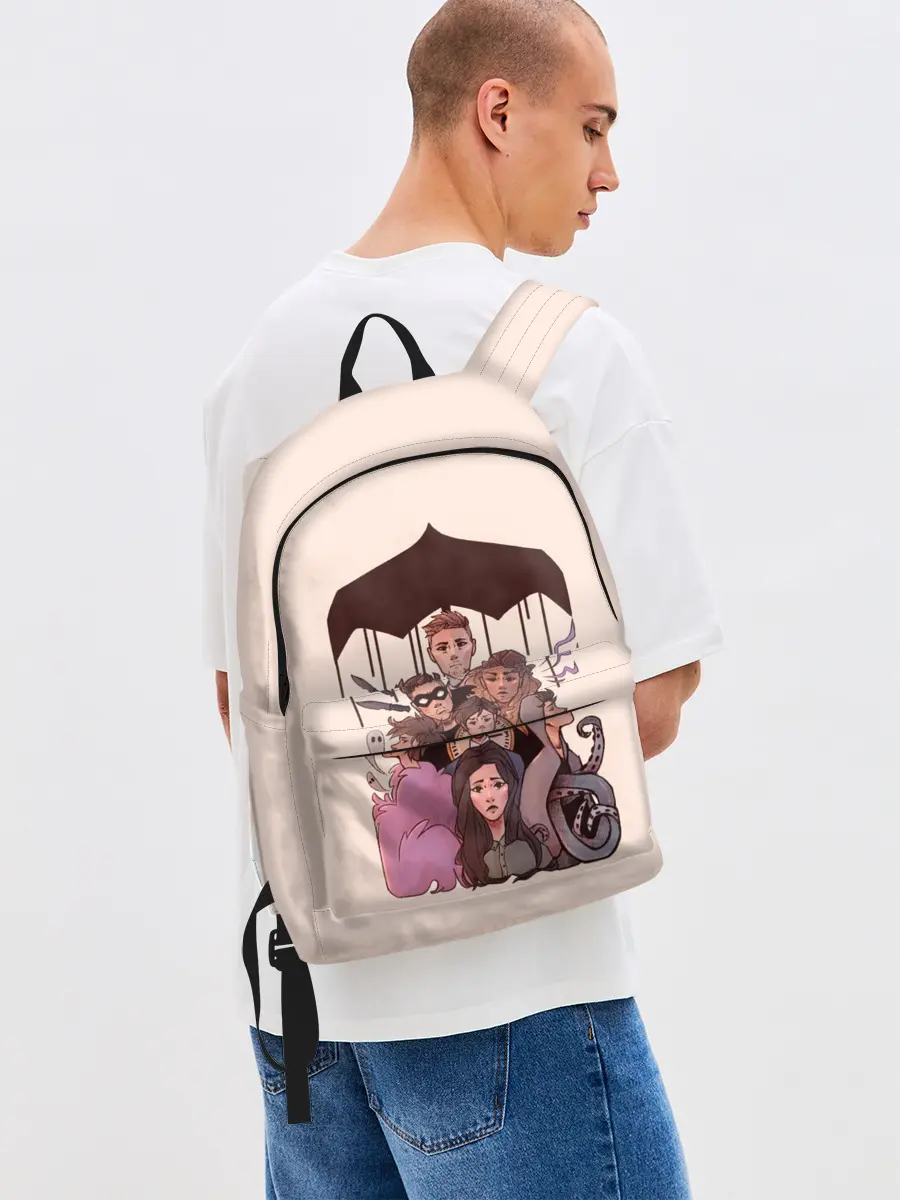 Рюкзак джинсовый / Семья вместе